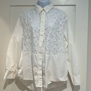 Gap “the big shirt” white button down